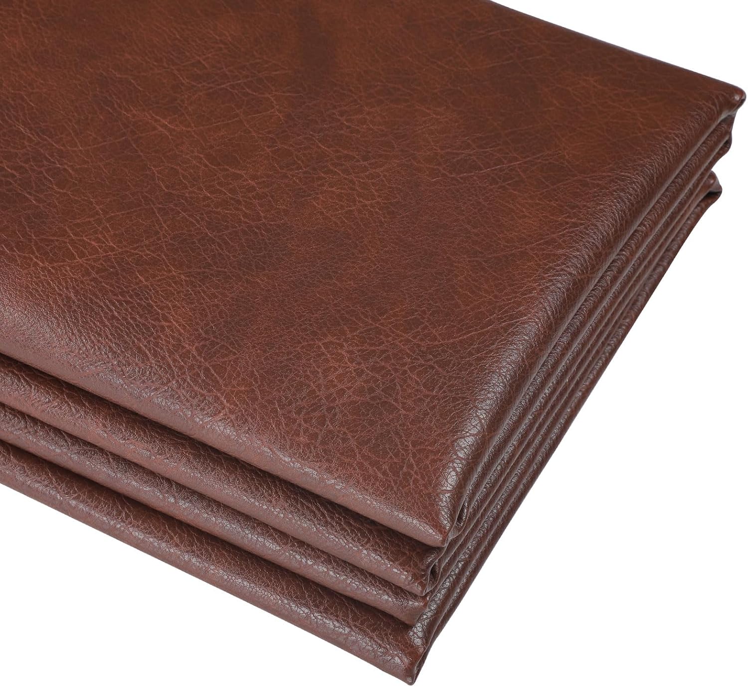 Picheng Soft Skin Grain Faux Leather Fabric, 54" x 36" Vinyl Upholstery Leather, Soft Touch Faux Leather Sheets for Furniture Cover Sofa Chairs,DIY Crafts (Black) - Image 8