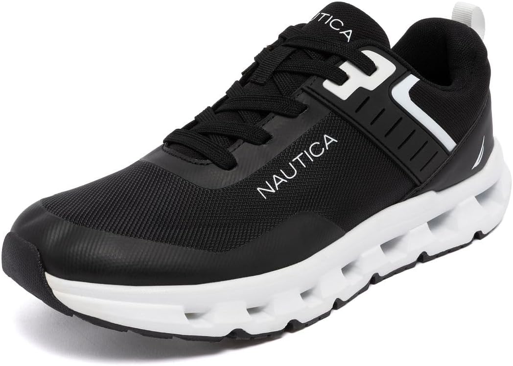 Nautica Mens Running Sneakers Sport Fashion Lace-Up Athletic Soft Shoes for Gym Tennis Men u2013 Cushioned, Breathable, Lightweight & Comfortable - Image 9