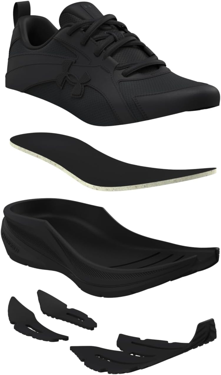 Under Armour Boys Grade School Charged+ Assert 11 Running Shoes - Image 6