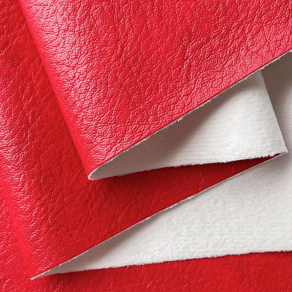 ONEART | Beige Faux Leather Fabric by Separated Yard, Marine Vinyl Fabric for Crafts, Soft Grain Upholstery Fabric, 36"x54" - Image 6