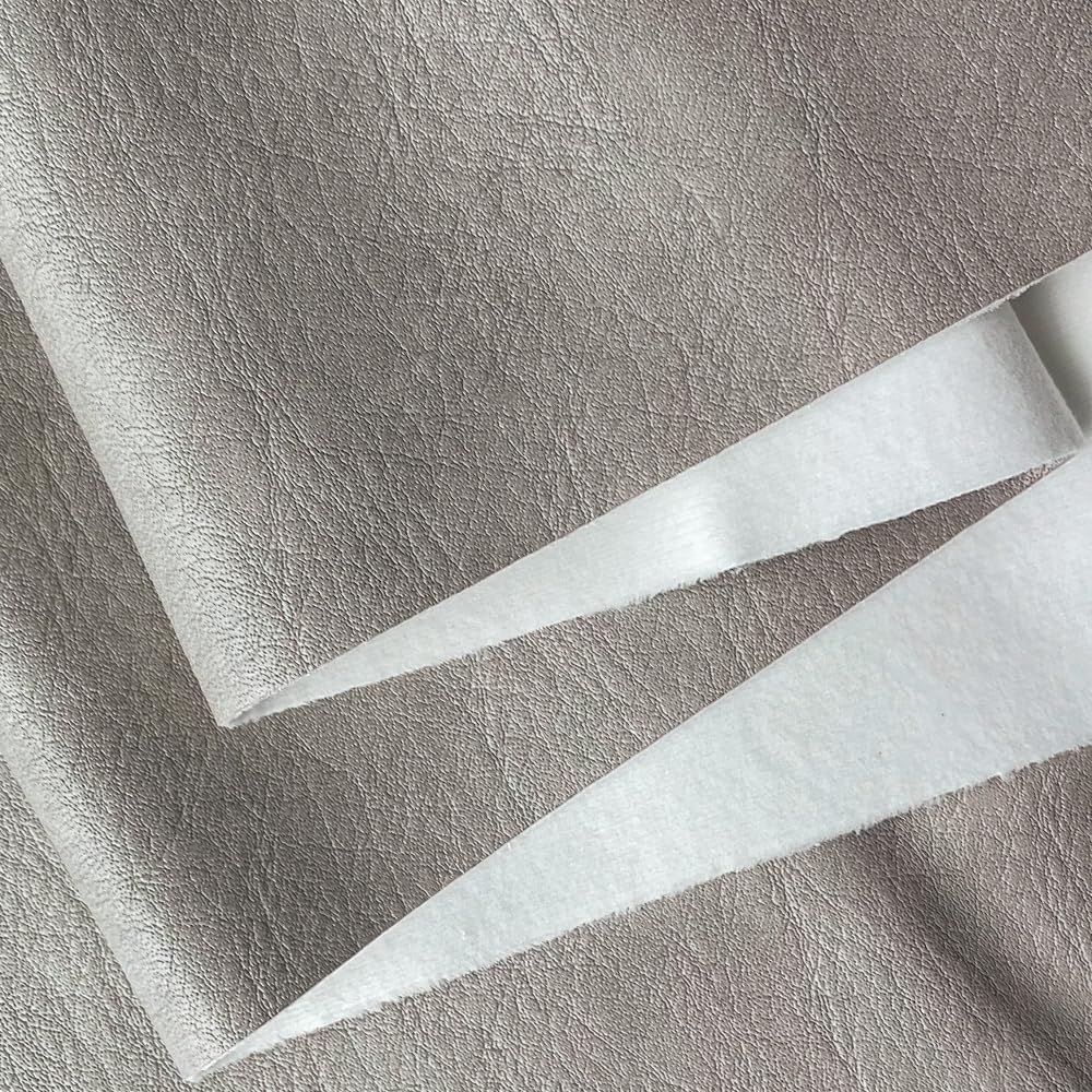 ONEART | Beige Faux Leather Fabric by Separated Yard, Marine Vinyl Fabric for Crafts, Soft Grain Upholstery Fabric, 36"x54" - Image 7