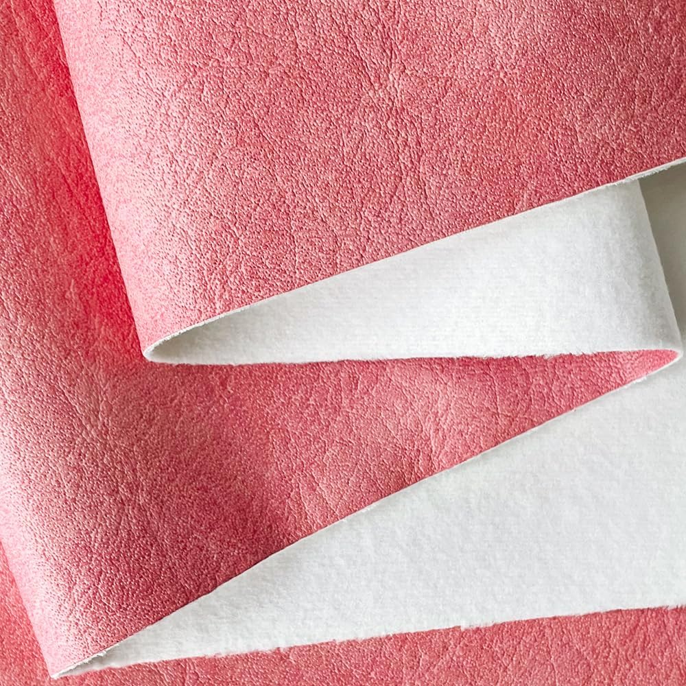 ONEART | Beige Faux Leather Fabric by Separated Yard, Marine Vinyl Fabric for Crafts, Soft Grain Upholstery Fabric, 36"x54" - Image 9