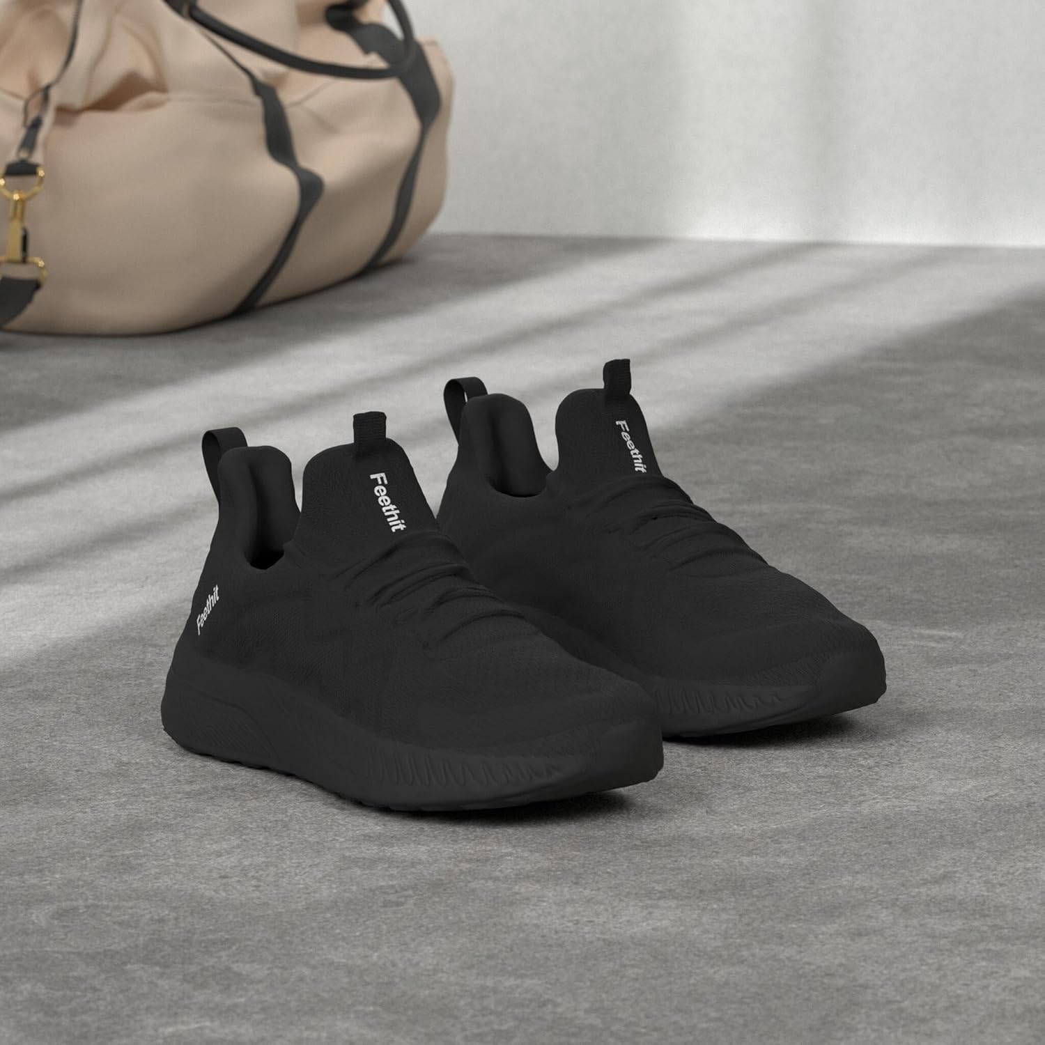 Alternative view of Feethit Womens Running Shoes Tennis Walking Shoes Slip on Sneakers Lightweight Gym Shoes for Workout Work Travel Athletic