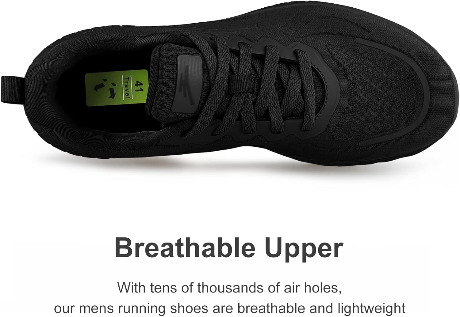 Puweco Breathable Running Shoes for Men Anti-Slip Mens Athletic Shoes Lightweight Mens Walking Sneakers for Gym Jogging Sports and Workout