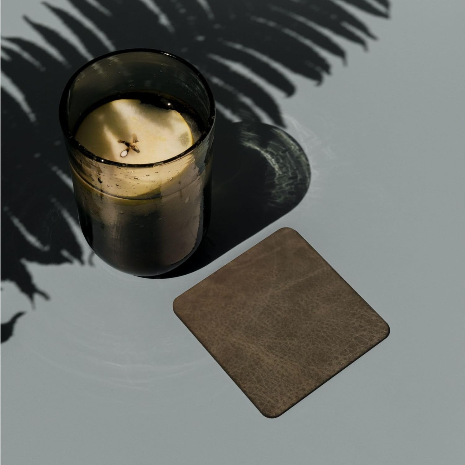 Faux Leather Fabric, Thick Durable Synthetic Repholstery Leather Vinyl, Soft Touch Distressed DIY and Craft Material - Individual 1 Yard Cut 36"x54" (Cocoa) - Image 7