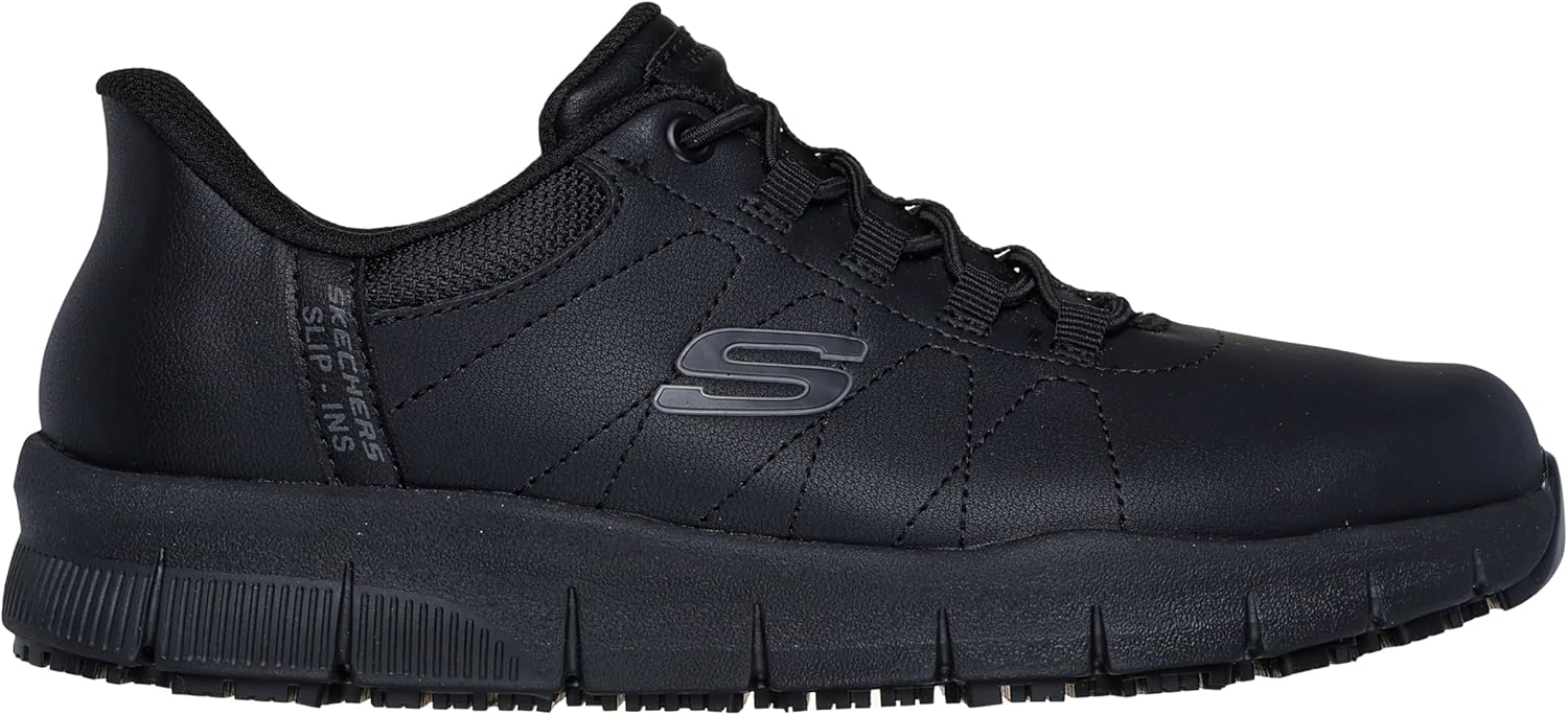 Alternative view of Skechers Women's Work Hands Free Slip Ins Nampa-Cottonbud Bungee Athletic Sr Shoes