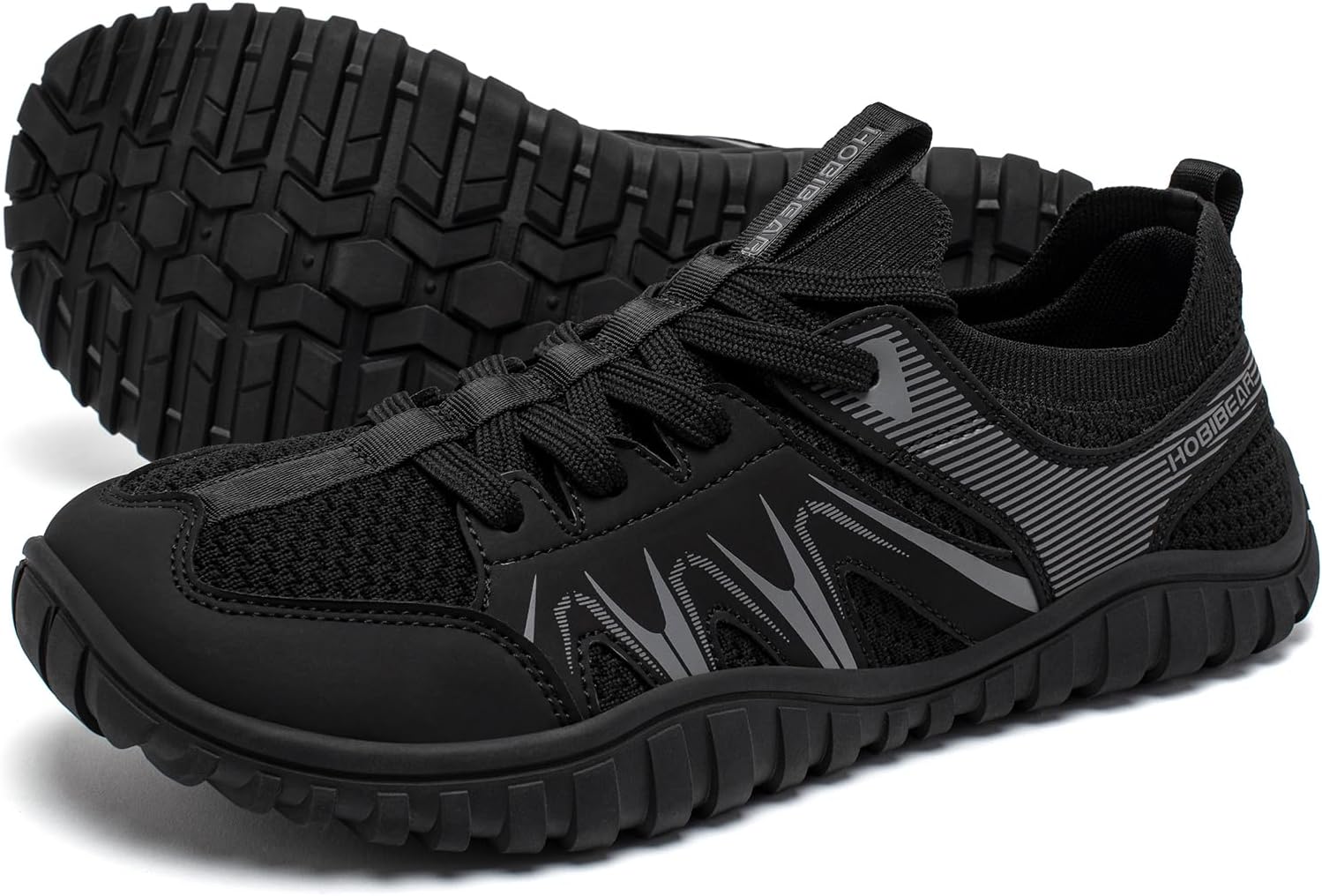 HOBIBEAR Barefoot Shoes for Women Men Slip On Wide Toe Box Walking Sneakers