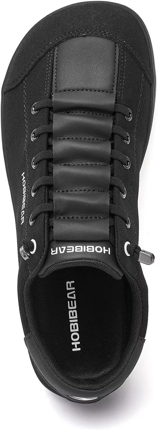 Alternative view of HOBIBEAR Barefoot Minimalist Shoes Womens Mens | Zero Drop | Wide Width Canvas Slip-on Shoes