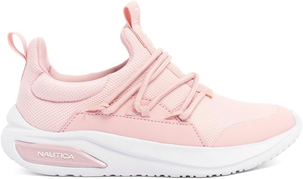 Nautica Kids Athletic Slip-On Sneakers - Comfortable Bungee Running Shoes for Boys and Girls - Stylish and Supportive Footwear for Active Kids (Big Kid/Little Kid/Toddler)