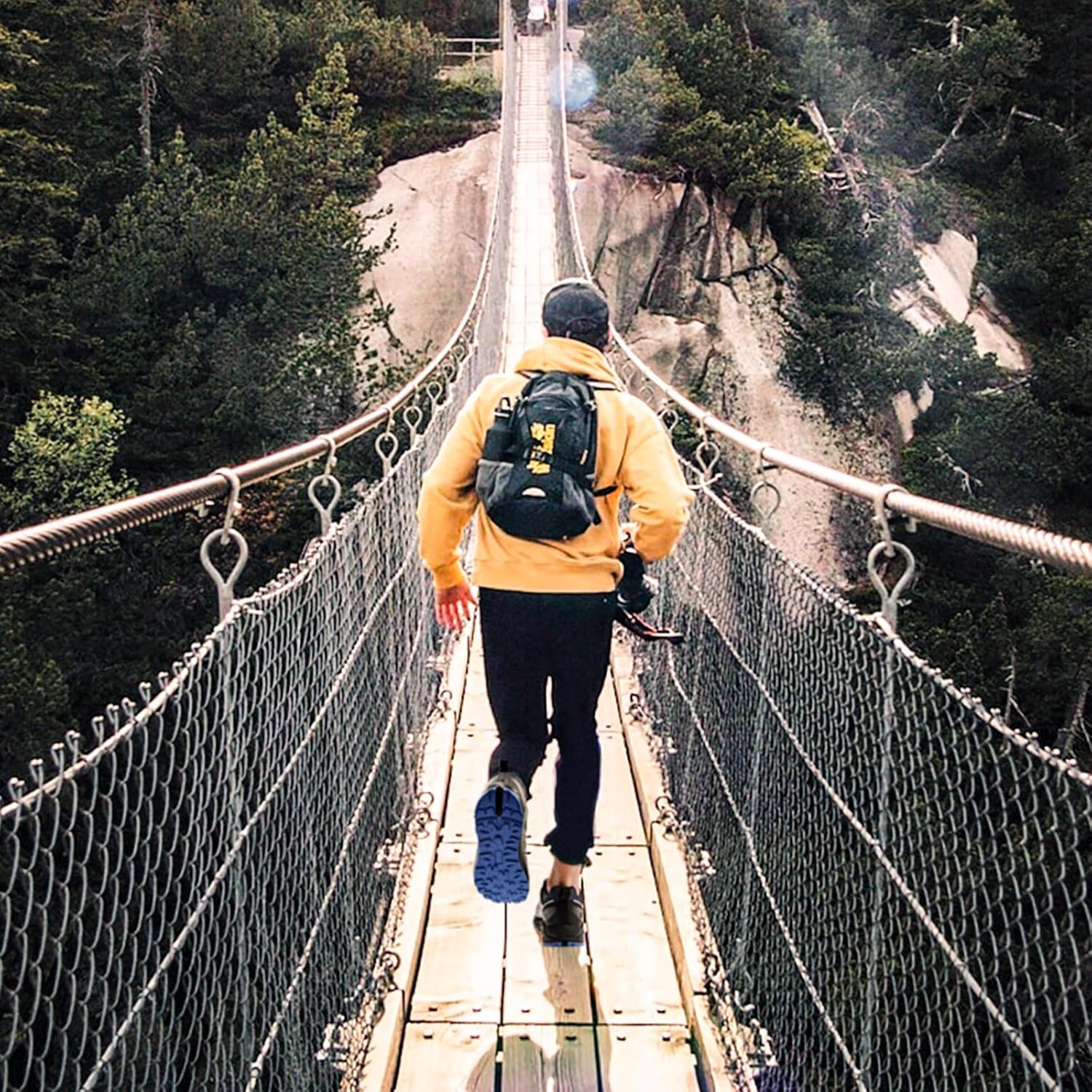 FitVille Extra Wide Sneakers for Men with Wide Toe Box, Lightweight Trail Running Shoes for Diabetic Men, Flat Feet, Heel Pain & Plantar Fasciitis Relief