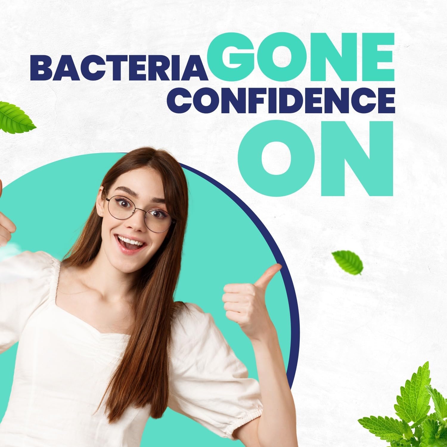 Alternative view of Mountain Breeze Oral Hygiene Mouth Freshener Sugar Free Spear Mint Flavoured Breath Strips (24 Strips Each Cassatte)-Pack of 1(3 Cassette) New