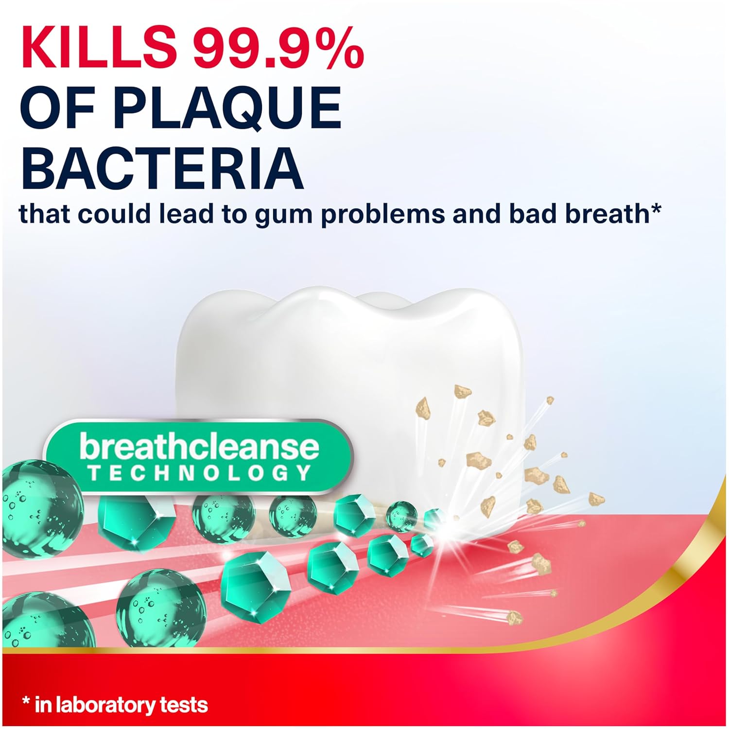 Alternative view of Parodontax Active Gum Health Breath Freshener Mouthwash, 3 x 16.9 fl oz