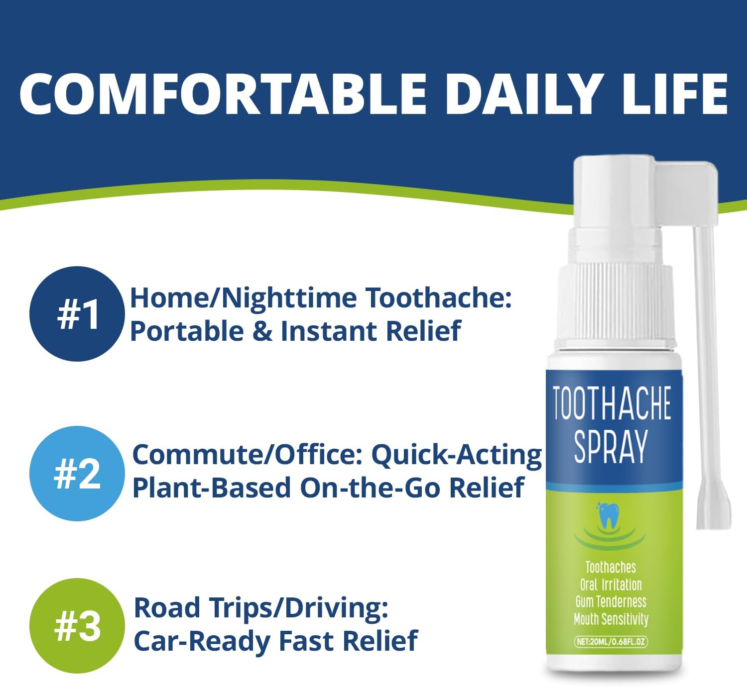 Alternative view of Oral Care Spray u2013 Herbal Mouth Spray for Gum & Tooth Comfort, Fresh Breath Support, Gentle Daily Formula, 20ml