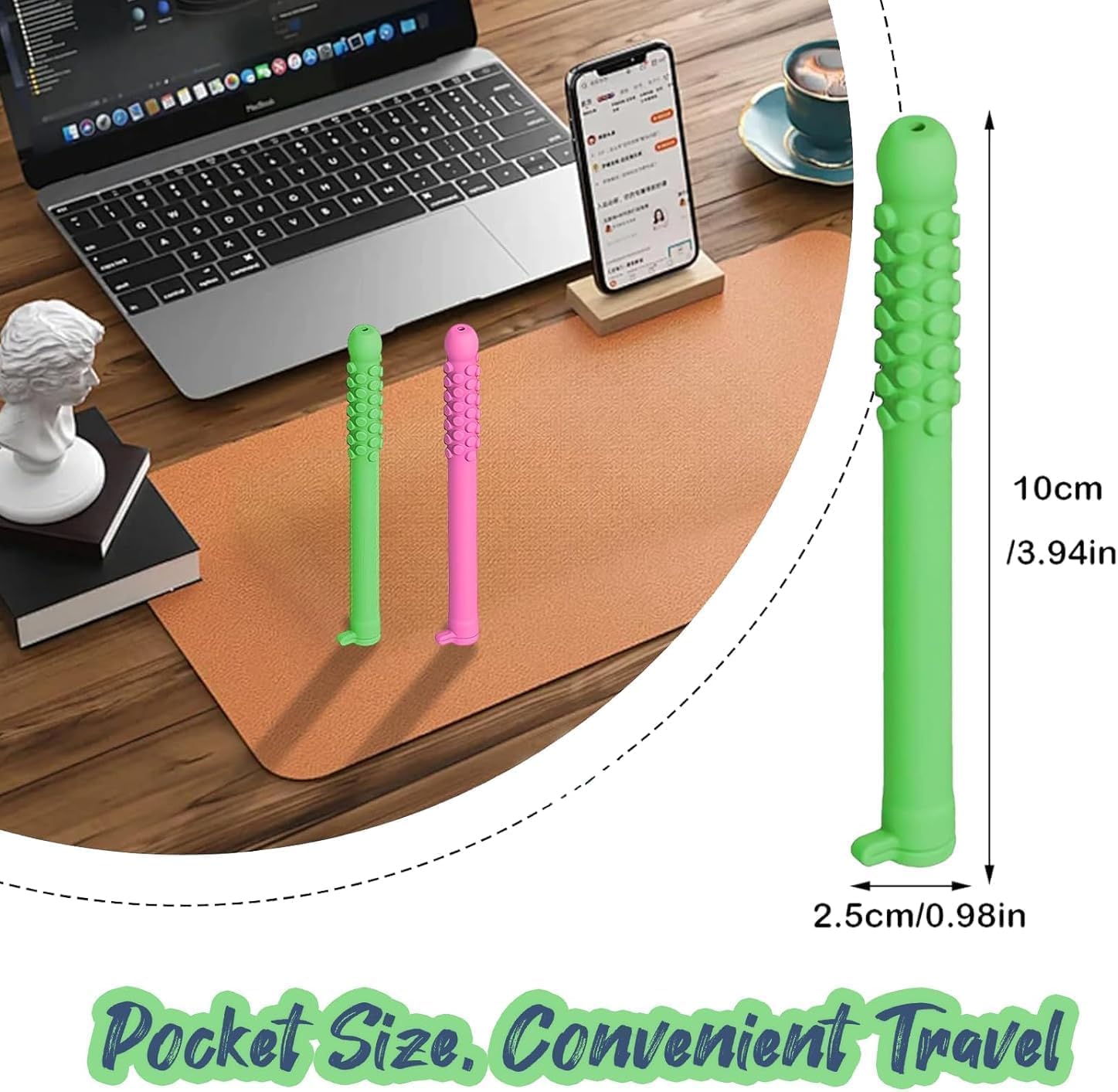 3 Packs of chewable Breath Sticks, chewable Essential Oil Breath Sticks, chewable Breath Sticks, Three Flavors of chewable Sticks