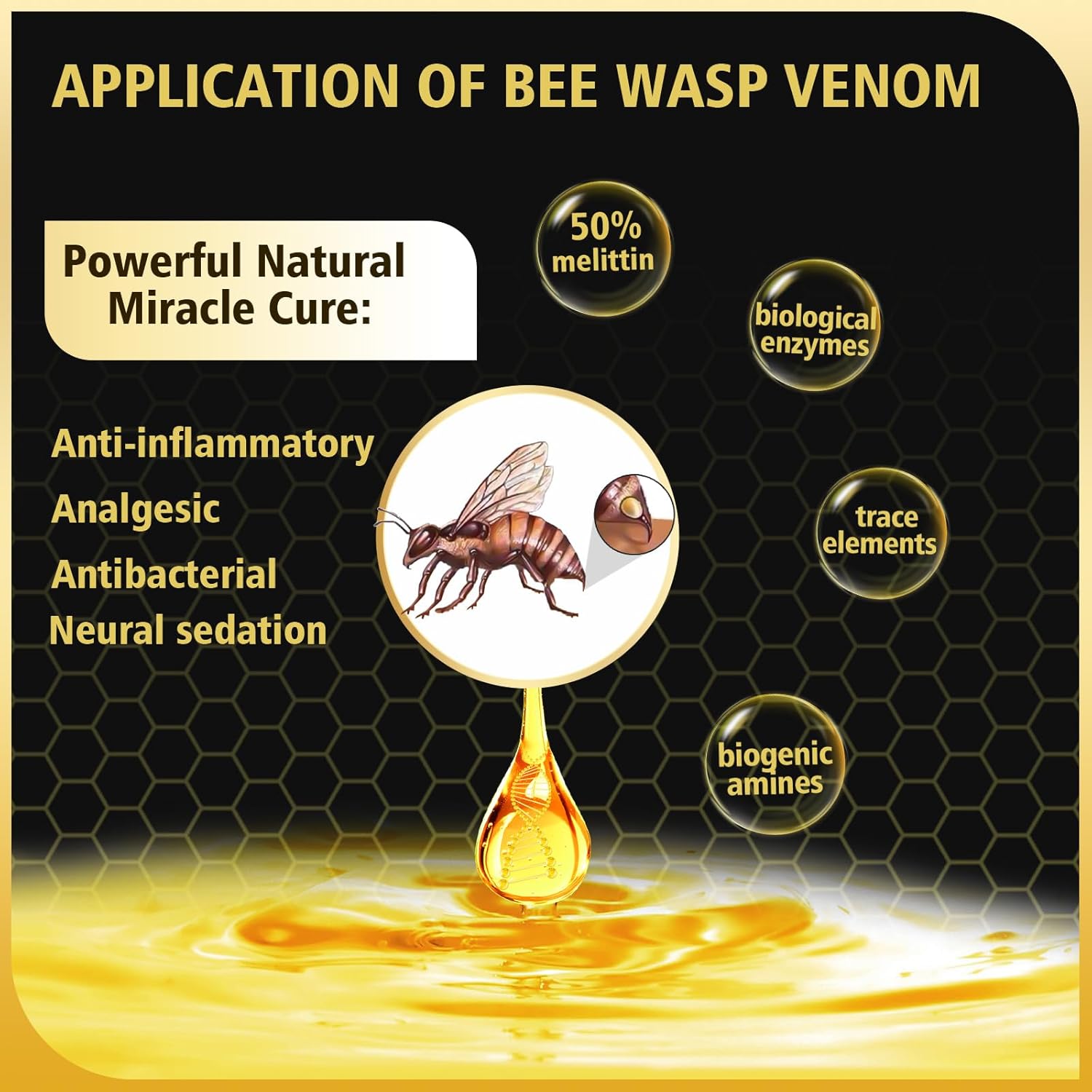 KeLeek Bee Wasp Venom Toothpaste for Bleeding Gums,Gingivitis Treatment Repair,Sensitive Teeth,Mouth Sores,Plaque -150 MIN Breath Fresheners - 3.7 OZ(1 Pack)