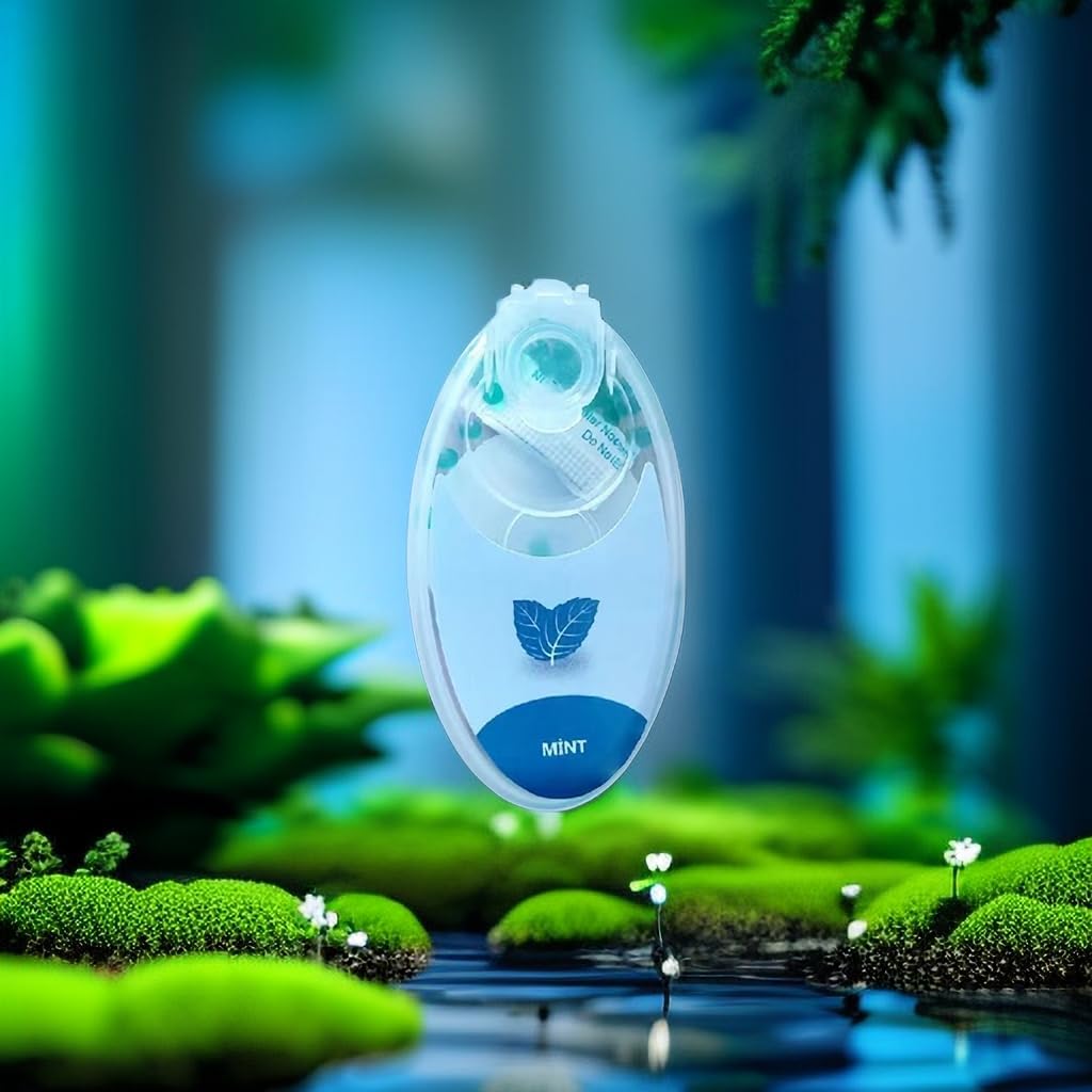 Alternative view of 400 Mint-Infused Ice Menthol Air Freshener Beads - Long-Lasting Natural Fragrance for Home, Masks & Car,Essential Oils Derived From Natural Herbal Extracts(mint)(400 mint)