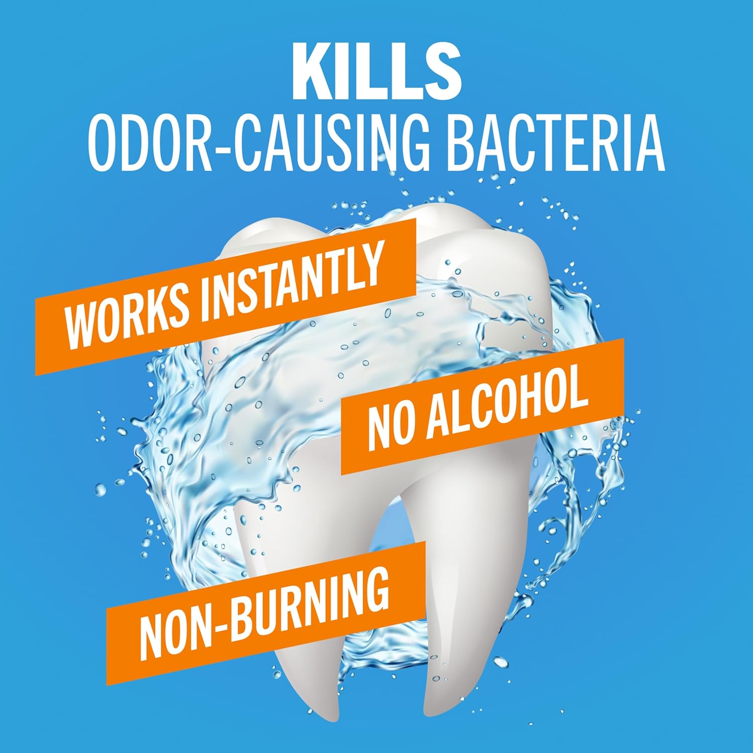 Alternative view of TheraBreath Fresh Breath Oral Rinse, Invigorating Icy Mint, Alcohol Free, Dentist Formulated, ADA Accepted, Mouthwash for Bad Breath, pH Balanced, Non-Burning, 1 Liter