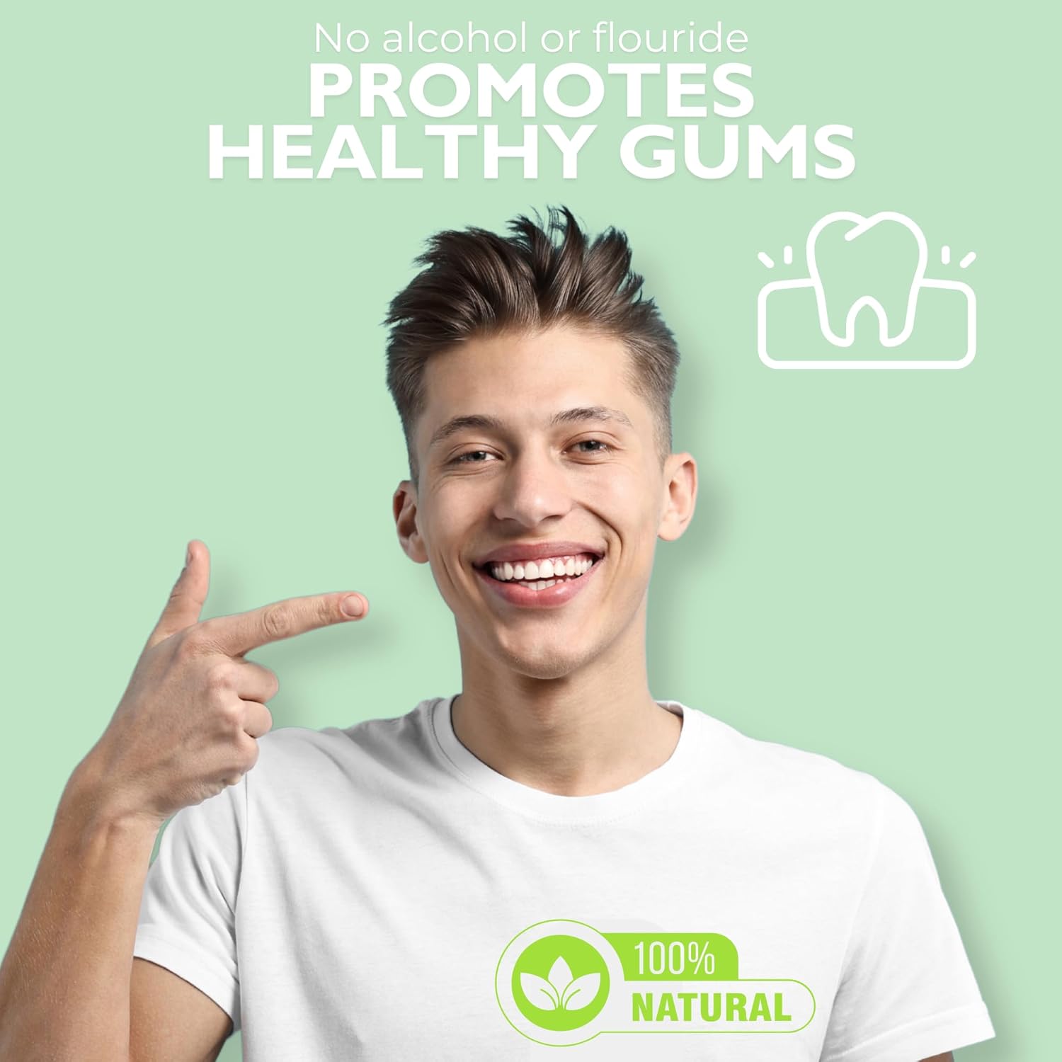 Elementa Silver - Adult Mouth Rinse 20 fl oz. - Wintermint