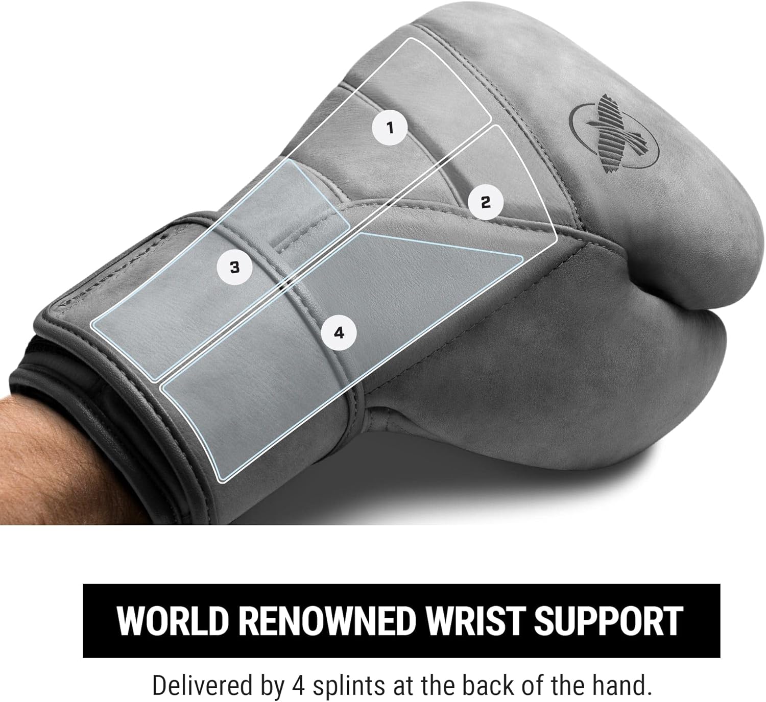 Alternative view of Hayabusa T3 LX Leather Boxing Gloves Men and Women for Training Sparring Heavy Bag and Mitt Work