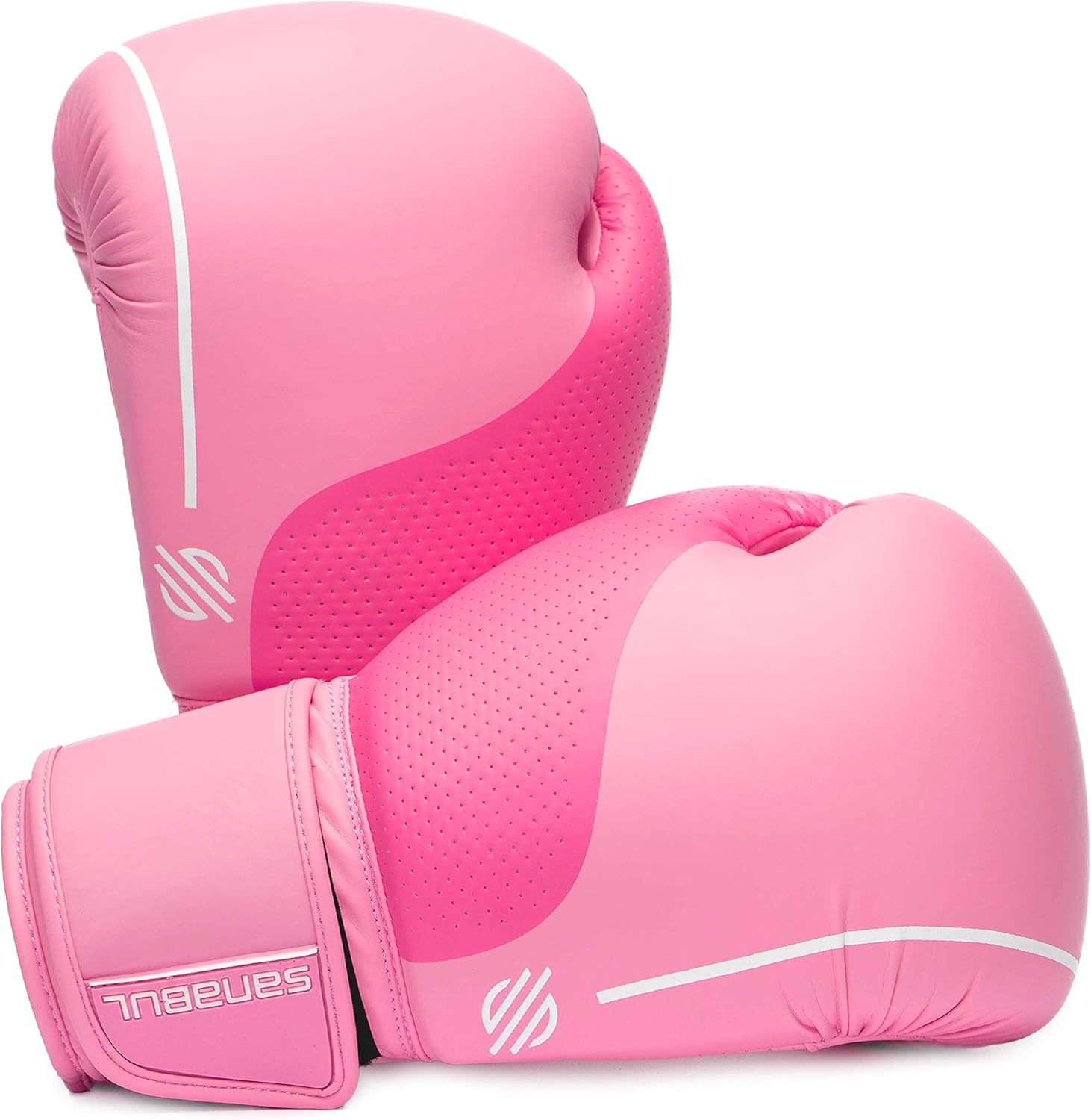Alternative view of Sanabul Easter Egg Boxing Gloves for Women, Pro Training MMA Kickboxing Muay Thai Gloves, Sparring Punching Heavy Bag