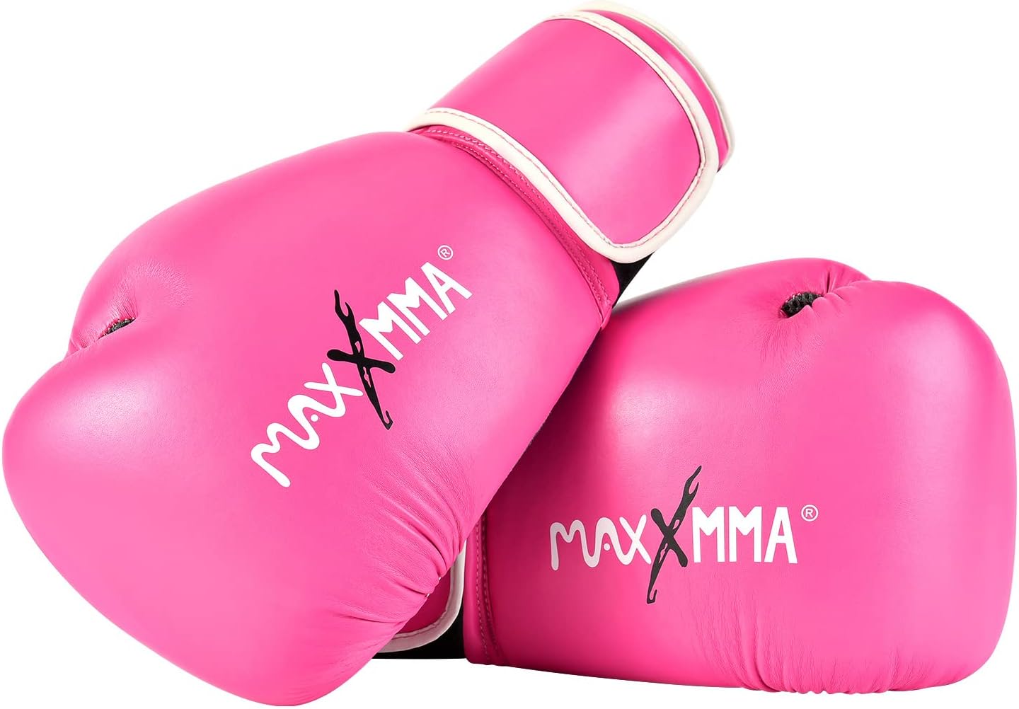 MaxxMMA Pro Style Boxing Gloves for Men & Women, Training Heavy Bag Workout Mitts Muay Thai Sparring Kickboxing Punching Bagwork Fight Gloves