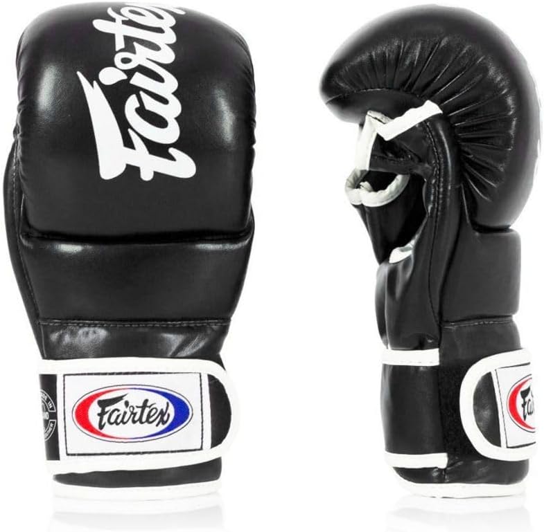 Alternative view of Fairtex FGV18 Muay Thai Boxing Gloves for Men, Women & Kids| MMA Gloves for Martial Arts|Made from Premium Quality Leather, Light Weight & Shock Absorbent Boxing Gloves