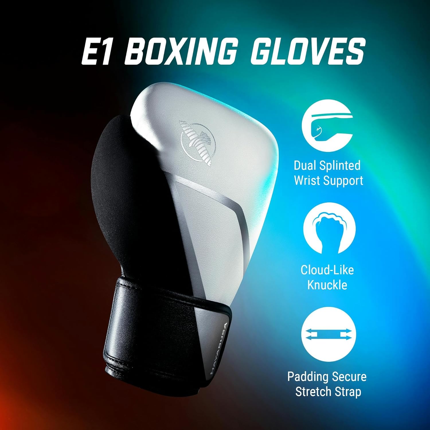 Hayabusa E1 Boxing Gloves for Men and Women