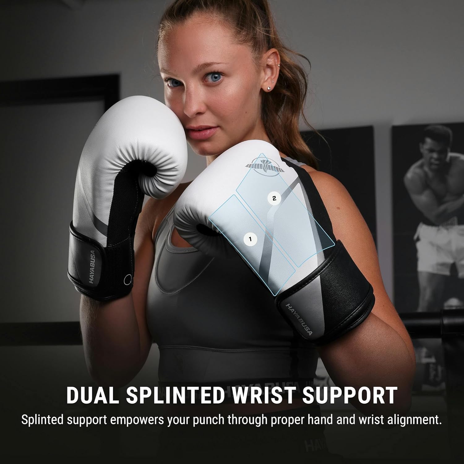 Alternative view of Hayabusa E1 Boxing Gloves for Men and Women