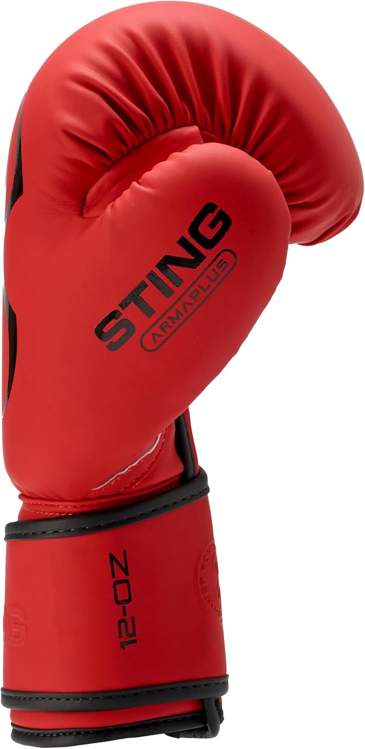 Alternative view of STING Armaplus Boxing Gloves, Lightweight Boxing Equipment for Competition, Kickboxing, Muay Thai, and Boxing Training, and Feel