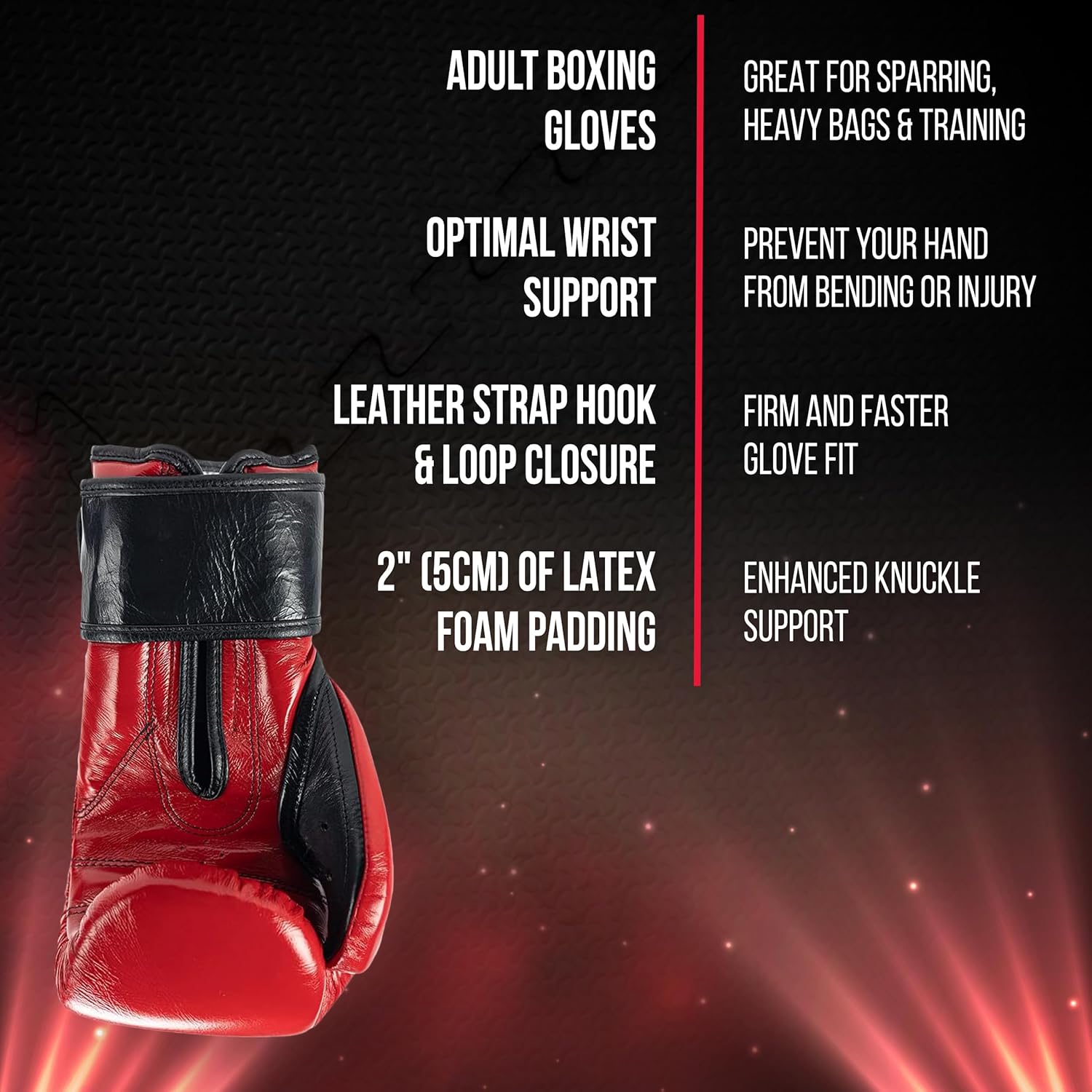 Alternative view of CLETO REYES Professional Extra Padding Boxing Gloves for Training, Sparring and Punching for Men and Women, MMA