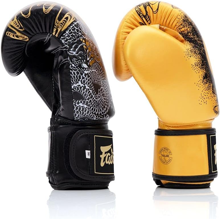 Alternative view of Fairtex BGV26 Harmony Premium Muay Thai Boxing Gloves | Limited Edition Design | Genuine Leather | Triple-Layered Foam | Compact & Ergonomic Fit | Ventilation System |MMA Kickboxing Gloves