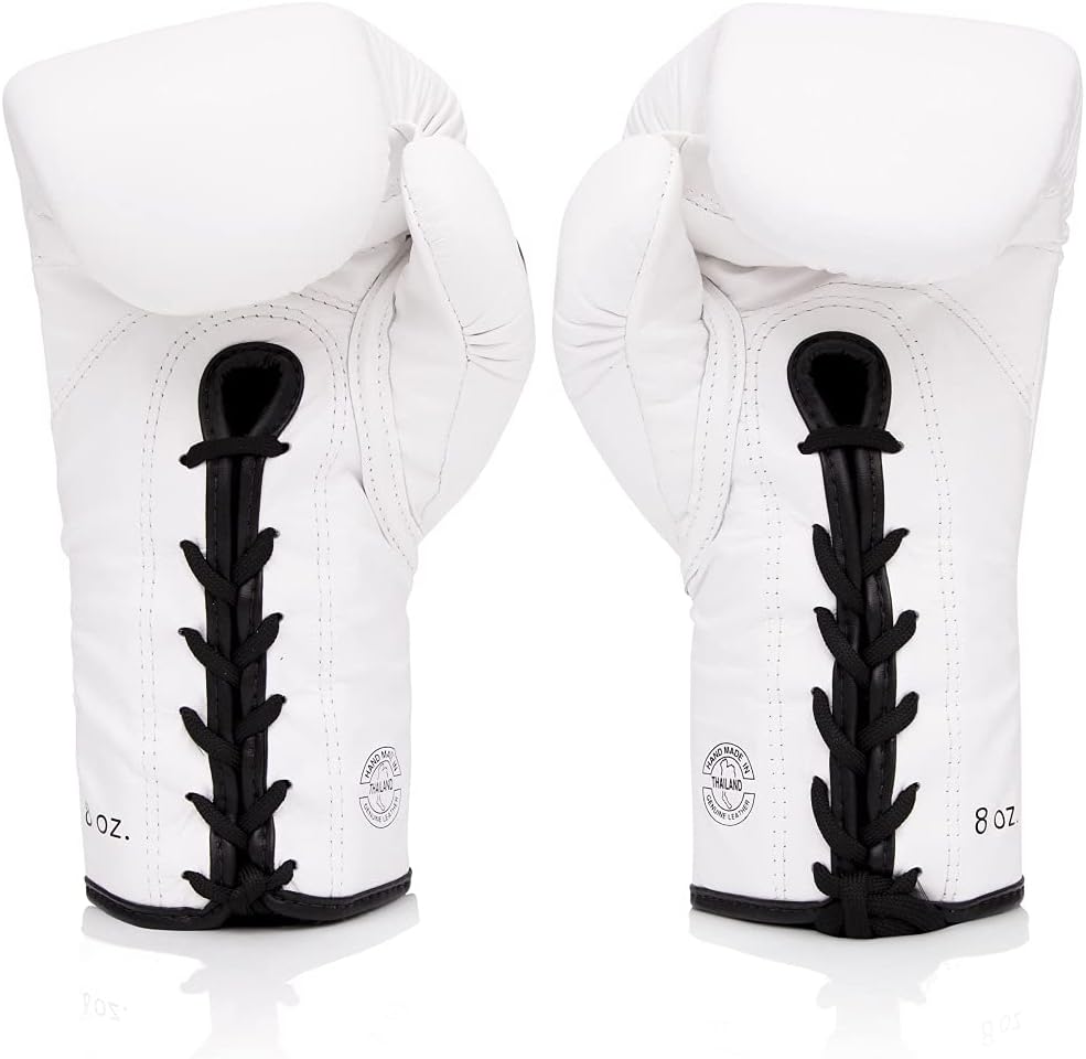 Fairtex Glory Training Gloves - Premium Leather MMA & Boxing Gloves |Handmade in Thailand - Shock-Absorbing Foam Padding | Ideal for Kickboxing, Sparring & Competition