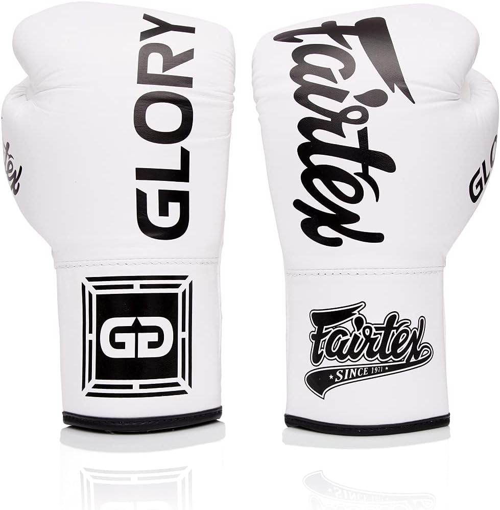 Alternative view of Fairtex Glory Training Gloves - Premium Leather MMA & Boxing Gloves |Handmade in Thailand - Shock-Absorbing Foam Padding | Ideal for Kickboxing, Sparring & Competition