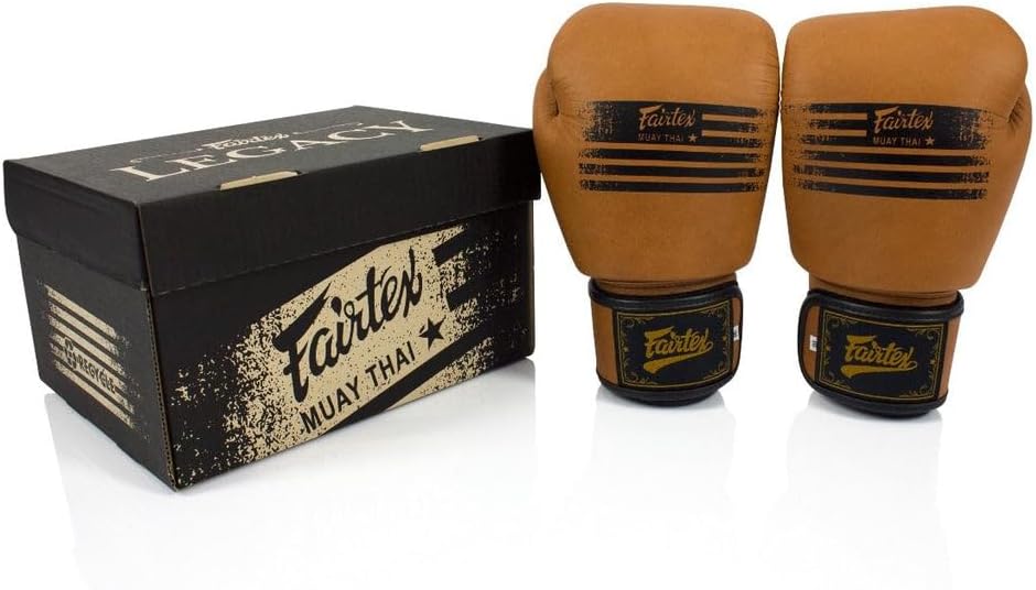 Alternative view of Fairtex BGV21 Legacy Muay Thai Boxing Gloves MMA UFC K1 Kick Boxing Training Genuine Leather Classic Matte Brown