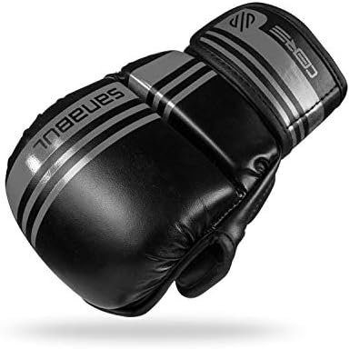Alternative view of Sanabul Core 7oz MMA Gloves for Men & Women, Hybrid MMA Martial Arts, Sparring Grappling Training, Padded Kick Boxing Gloves