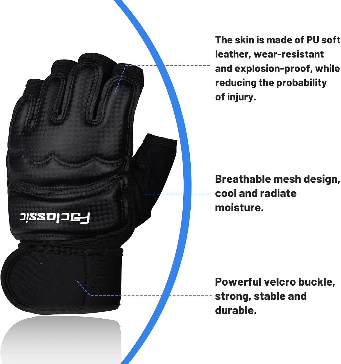 Kickboxing Sparring Gloves MMA Gloves Boxing Gloves for Men Women Kids Half Finger Punching Bag Gloves Fighting Gloves for Men Women Boxing Training