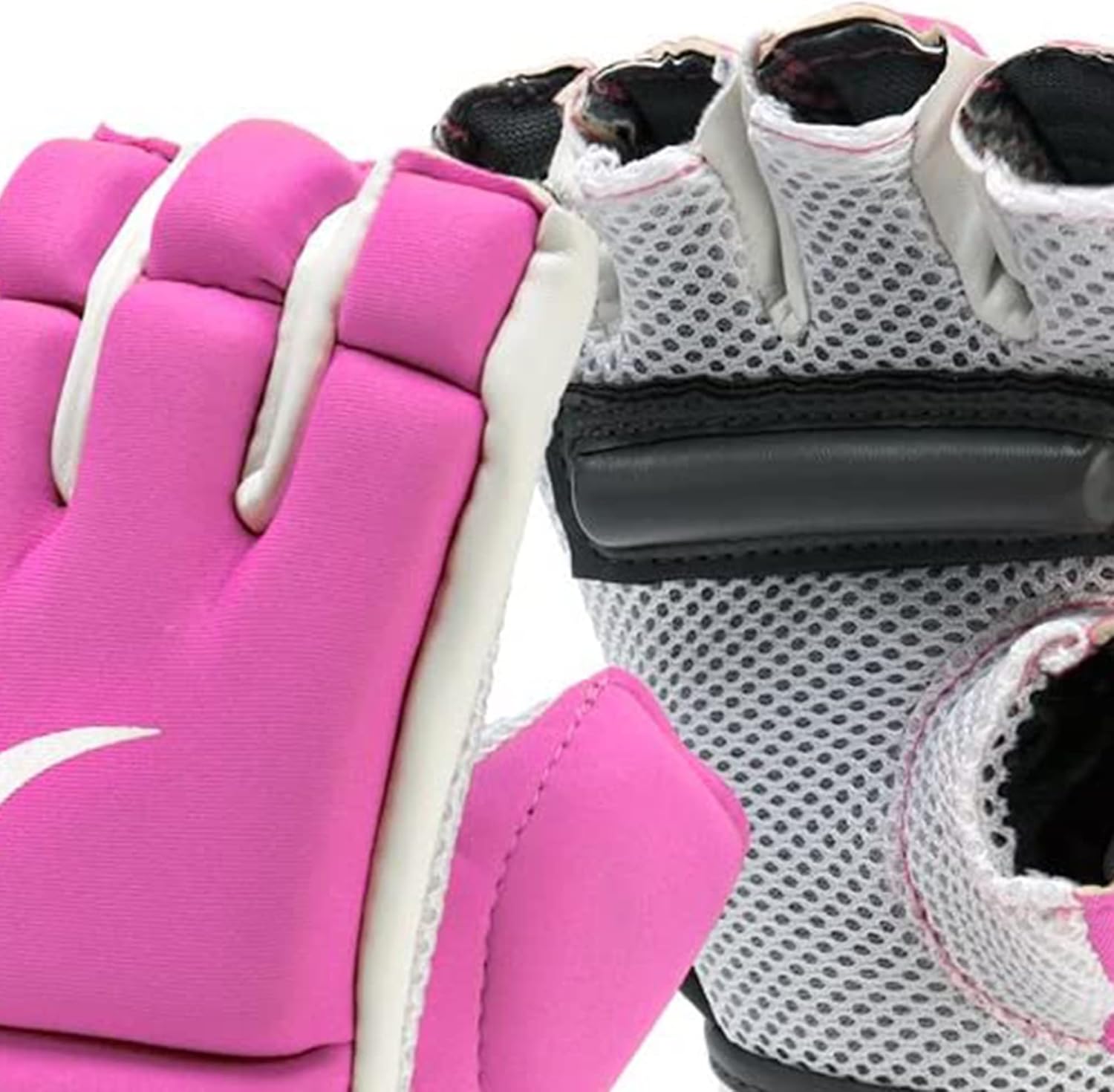 Alternative view of Everlast Evercool Breathable and Comfortable Full Wristwrap Support Neoprene MMA Kickboxing Gloves with Mesh Palm and Knuckle Padding