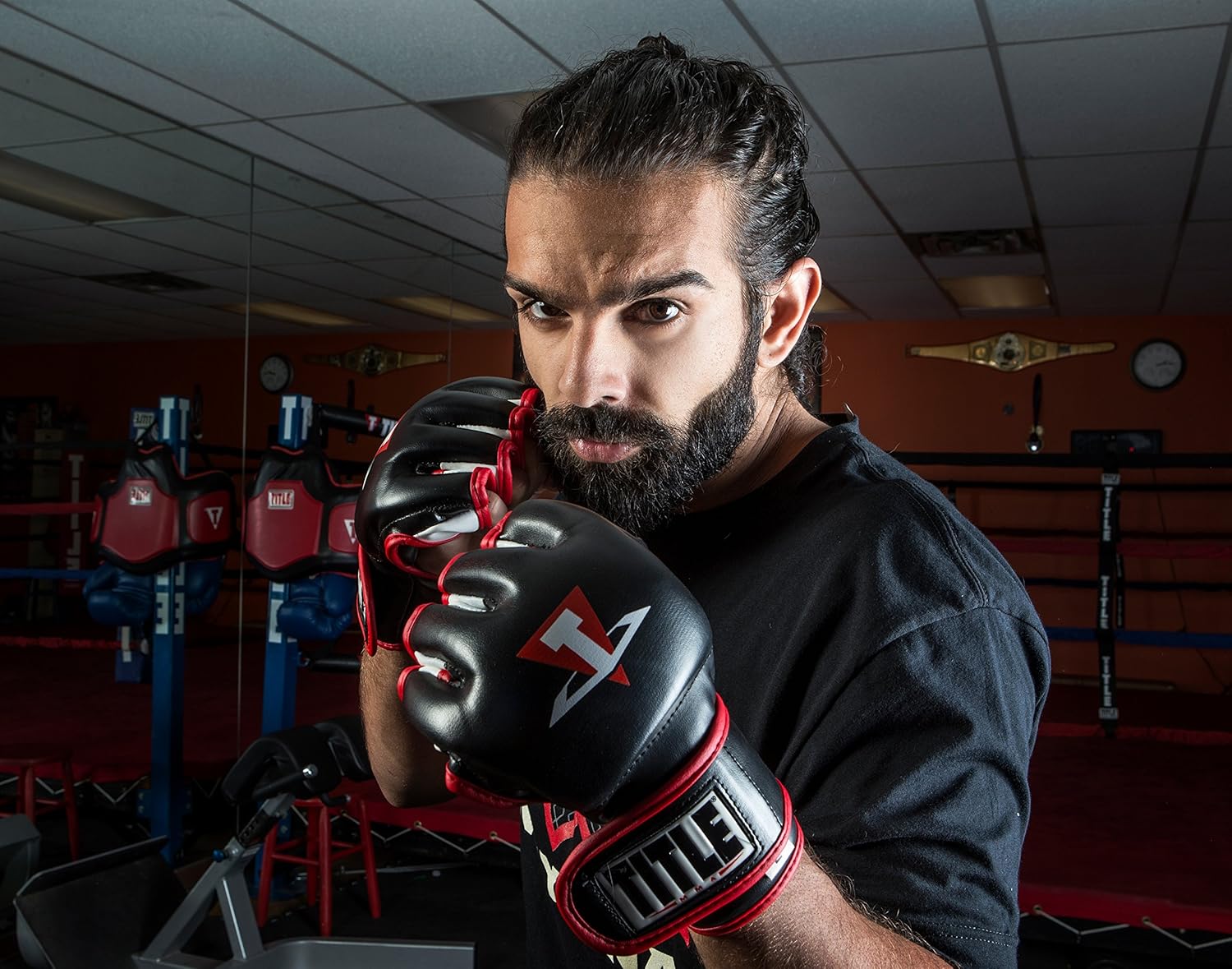 Alternative view of Title Conflict MMA Pro Fight Gloves - Boxing Gloves, Boxing Gloves Men, Boxing Gloves Women, MMA Gloves, Muay Thai Gloves, MMA Gloves Men, Kickboxing Gloves, Boxing Equipment, MMA Pro Fight Glove