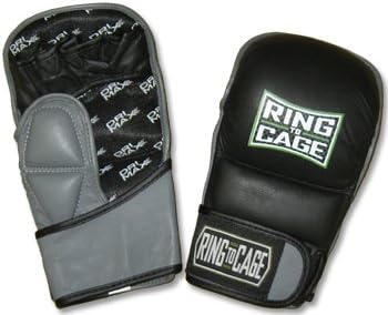 MMA Safety Sparring Gloves - All Leather