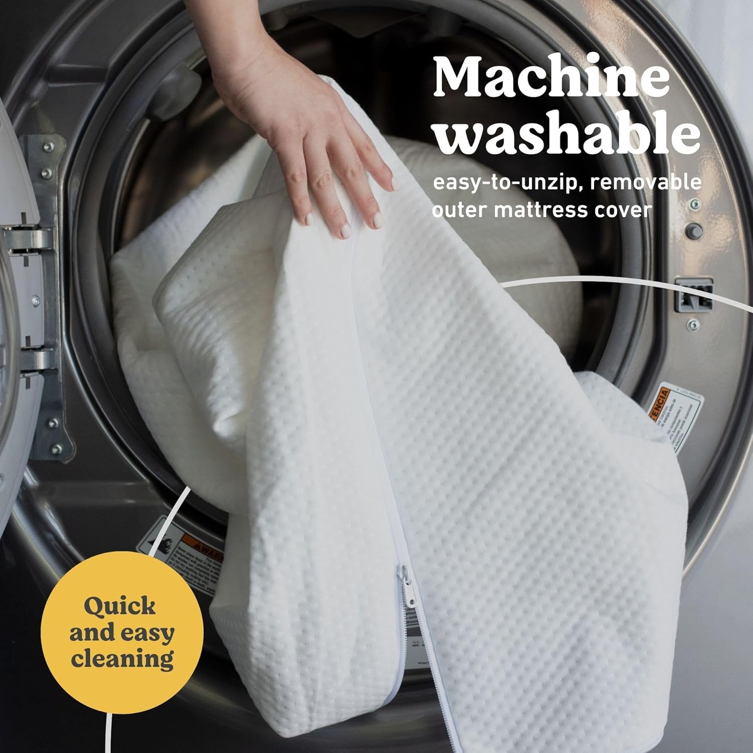 Graco Premium Crib & Toddler Mattress u2013 GREENGUARD Gold Certified, Machine-Washable OEKO-TEX STANDARD 100 Certified Cover with Waterproof Surface, Fits Any Standard Full Size Baby Crib & Toddler Bed