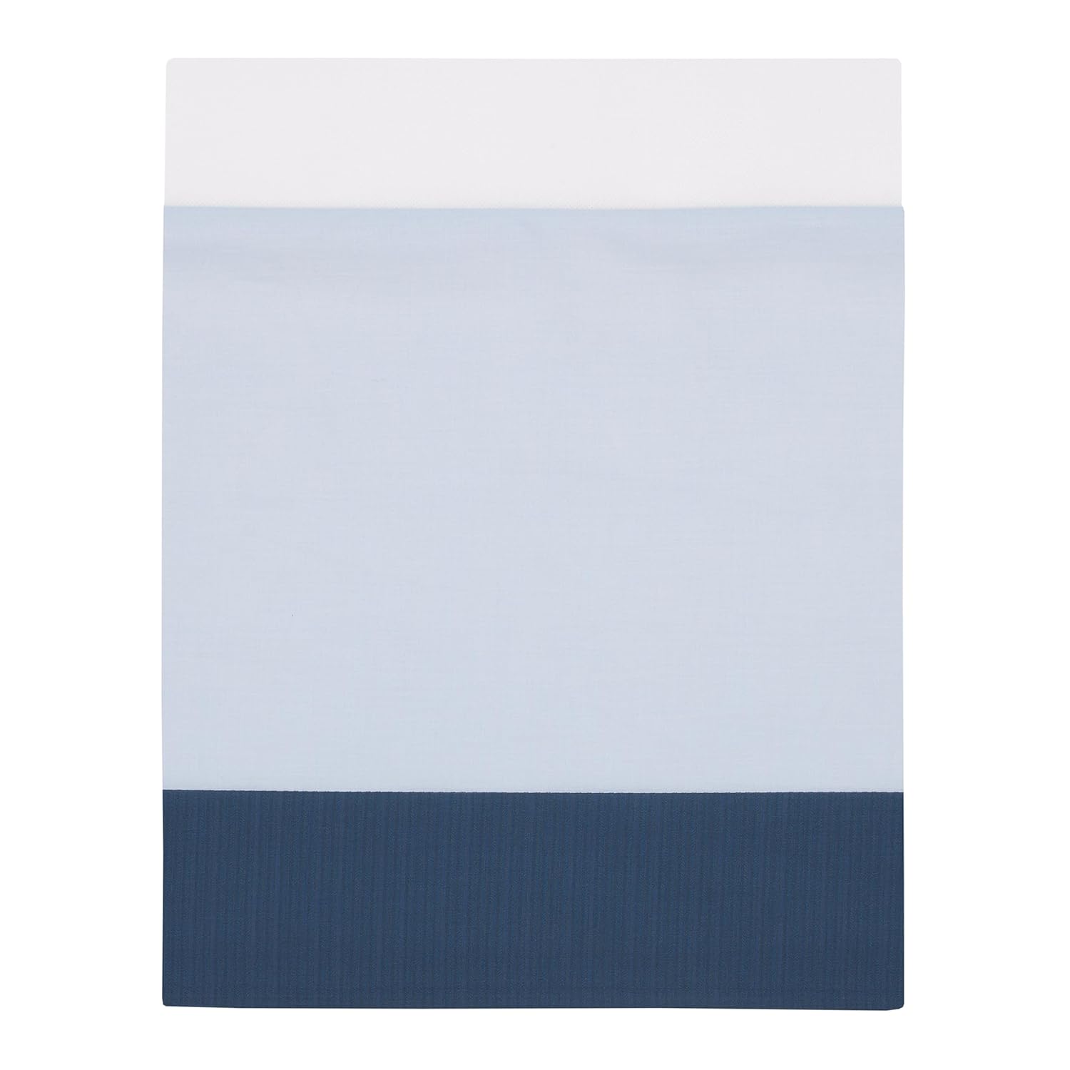 NoJo Explore Dream Discover Light Blue, Navy, Gray and Coral Ocean 4 Piece Nursery Crib Bedding Set - Comforter, 100% Cotton Fitted Crib Sheet, Crib Skirt and Nursery Organizer - Image 3