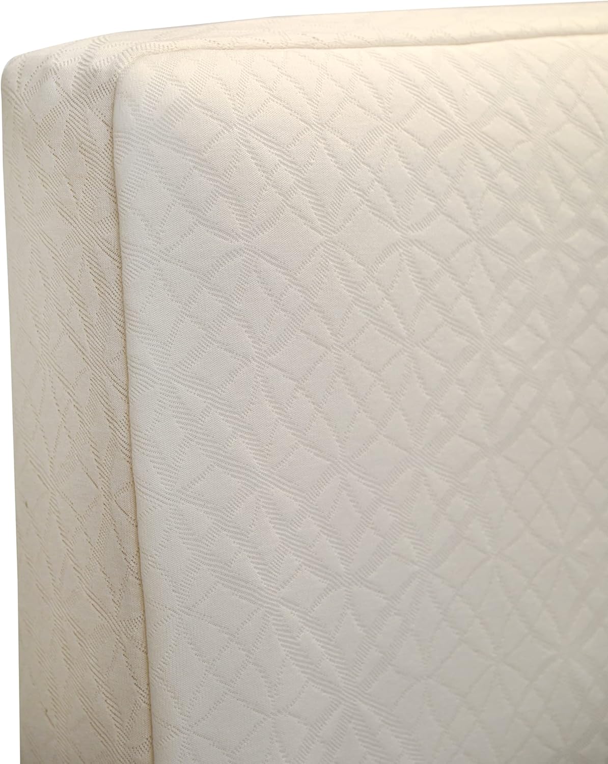 Alternative view of Naturepedic Organic Crib Mattress Cover - Skin Friendly, Breathable & Absorbent Crib Mattress Protector - Removable Mattress Pad for Baby and Toddler Bed - Fitted Ivory