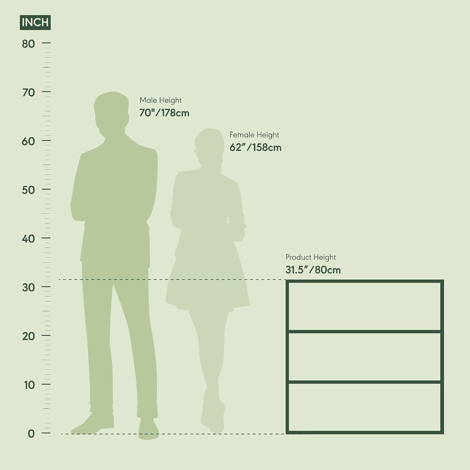 Alternative view of Furinno PASIR Book Shelf, 3-Tier Bookshelf, Storage Shelves Bookcase, 9.7 x 23.7 x 31.5, for Living Room, Bedroom, Home Office, Plain White