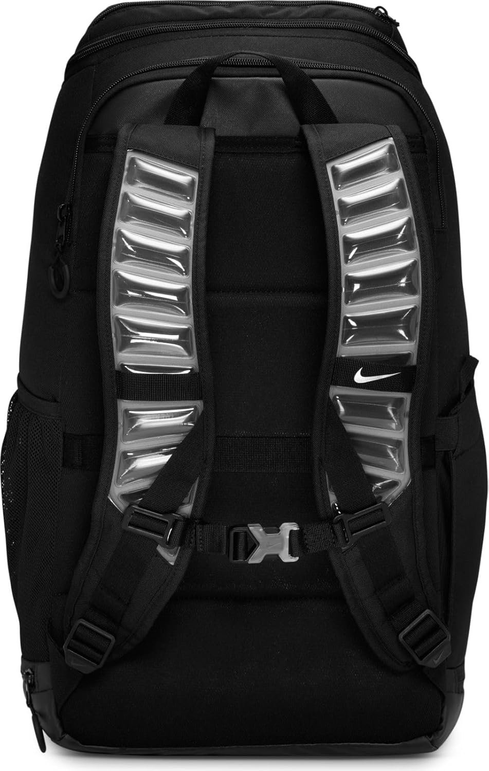 Nike, Unisex, Varsity Elite Backpack (32L), Black/Black/Metallic Silver, One Size