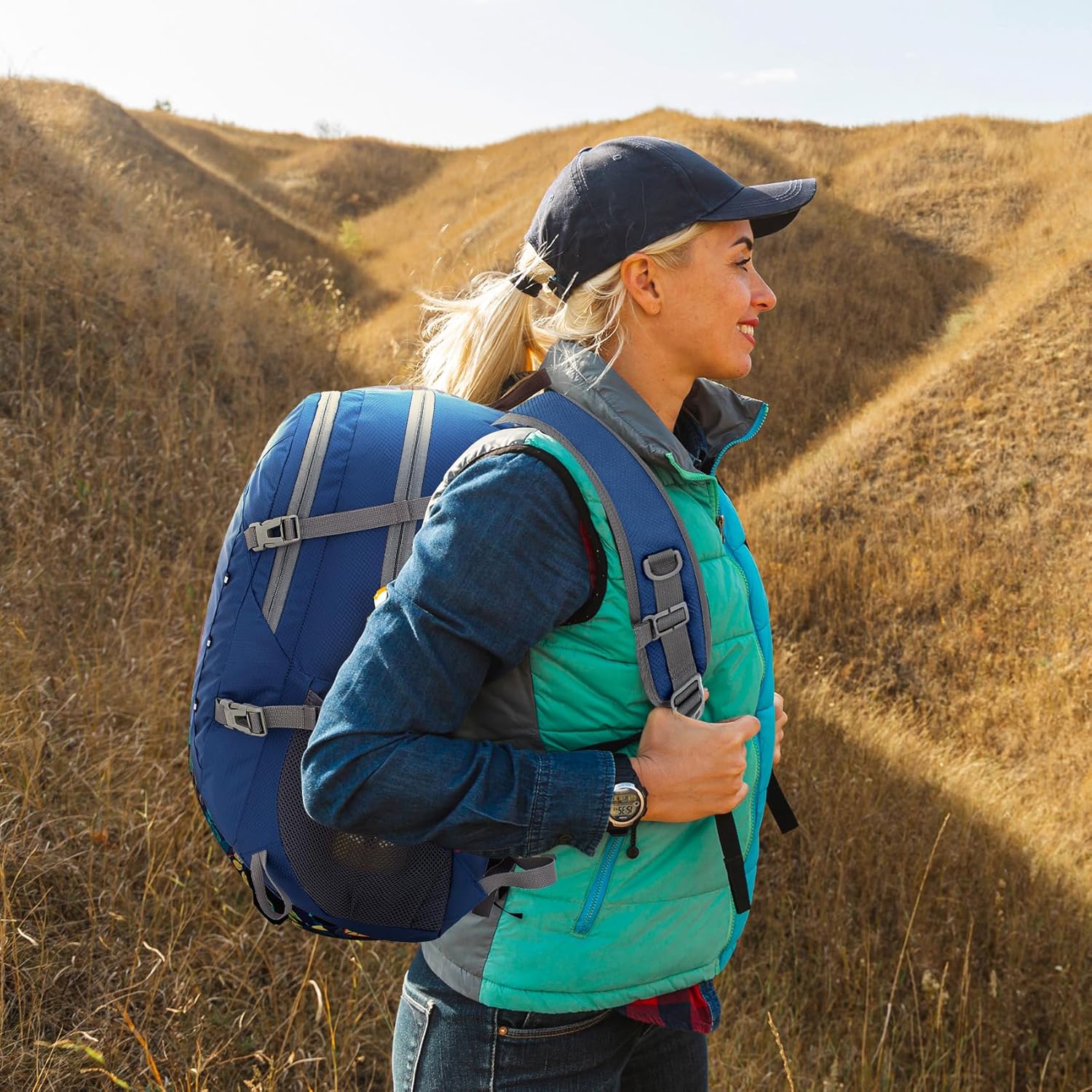 Venture Pal 40L Lightweight Packable Travel Hiking Backpack Daypack