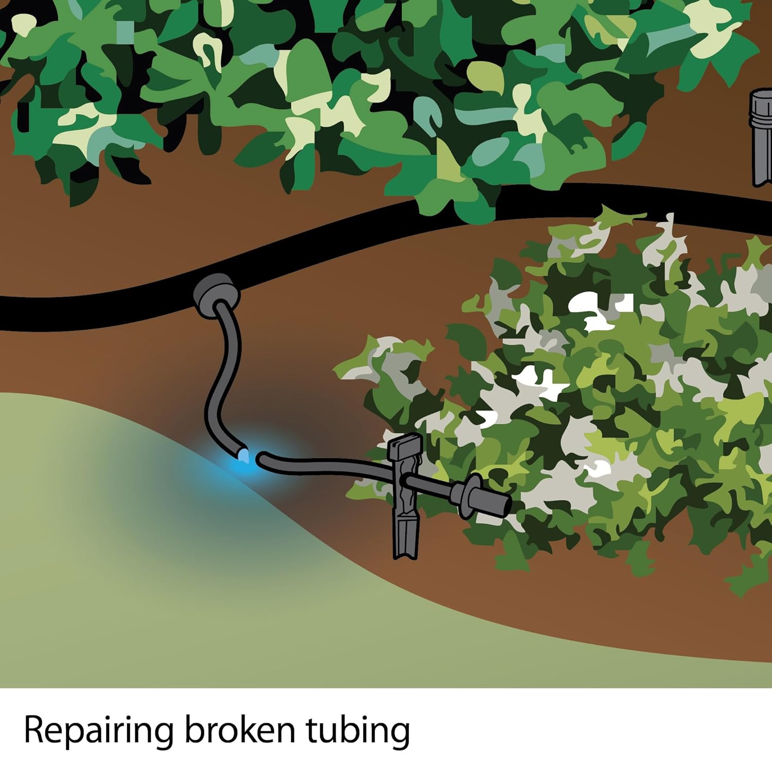 Alternative view of Rain Bird DRIPKITBAG Drip Irrigation Repair and Expansion Kit