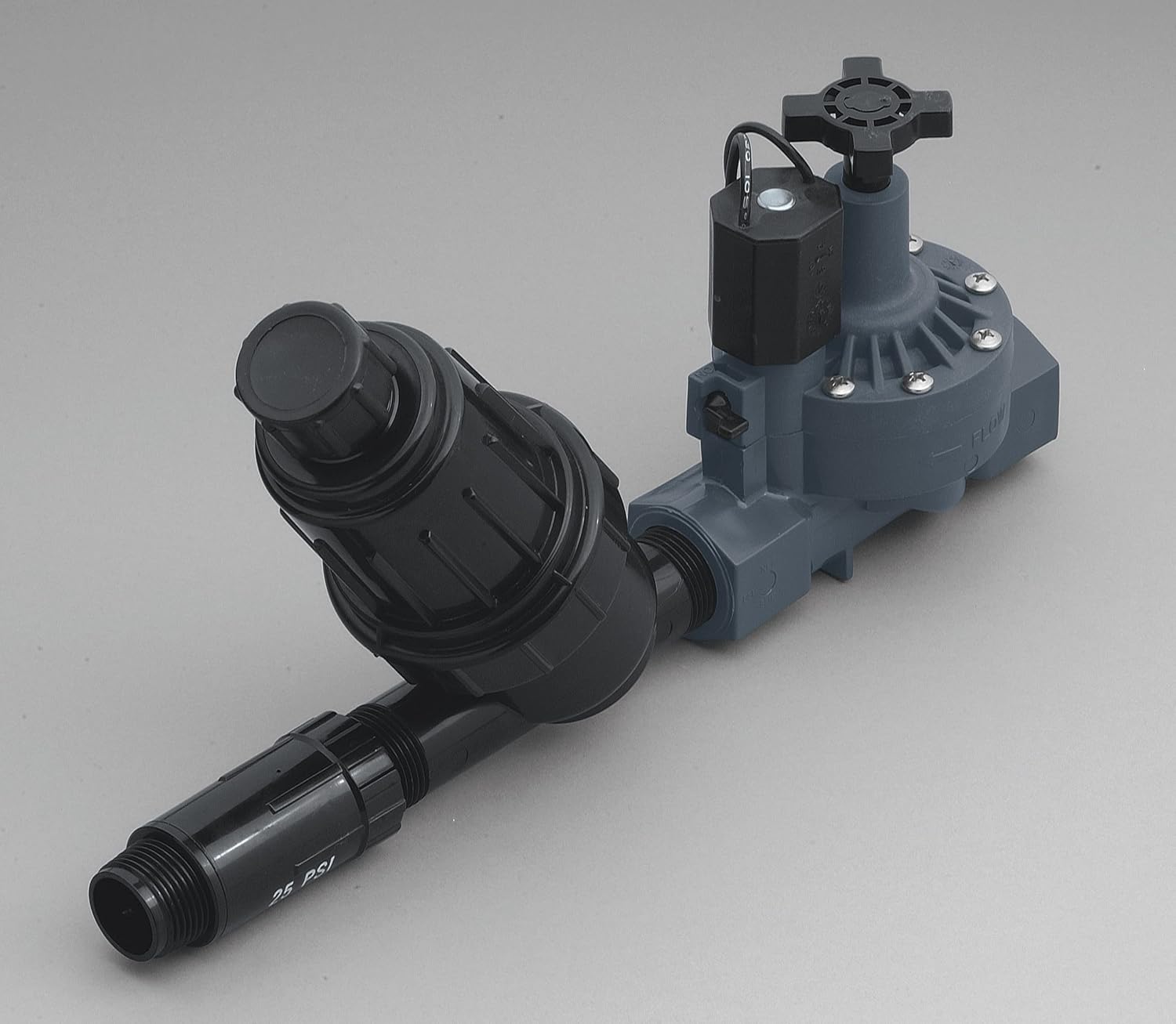 Orbit 67736 3/4" MPT Drip Irrigation Drip Y-Filter, Black