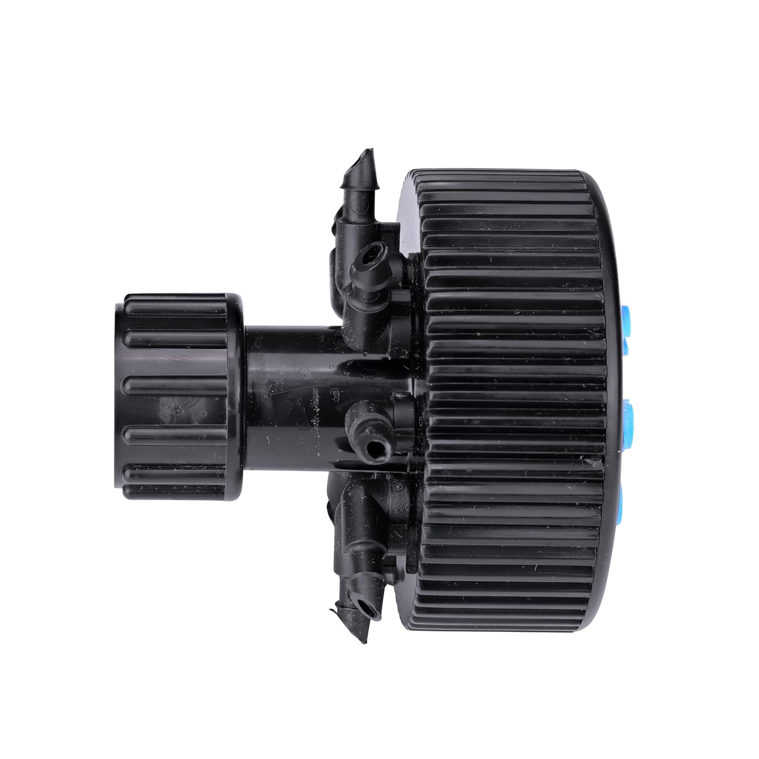 Raindrip 13800UB, Hydro-Port Adjustable Eight-Outlet Bubbler, Drip Irrigation Emitters for Drip Irrigation Gardening Systems, up to 30 GPH Per Outlet, 1/2-Inch FPT Inlet, Black/Blue - Image 4