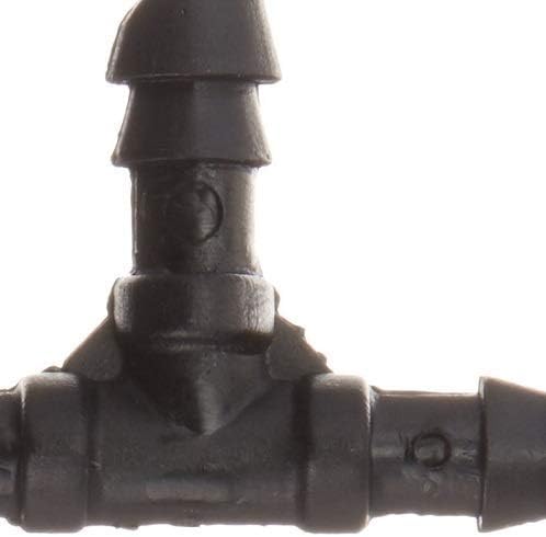 Alternative view of Orbit 67401 1/4" Barb Drip irrigation Drip Tee, 25-Pack, Black