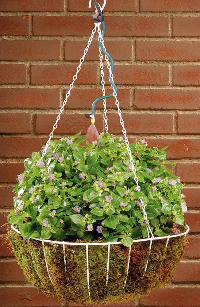 Orbit 56311 Hanging Basket Drip Irrigation Drip Watering Kit with Flex Misters